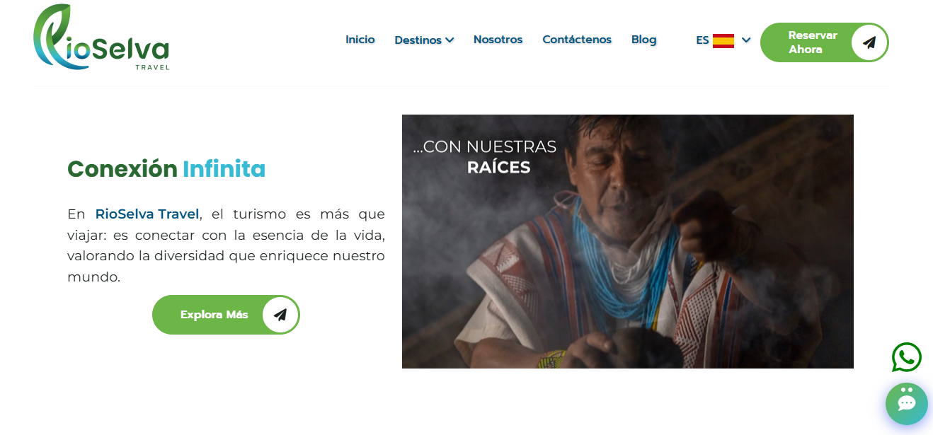 Proyecto web RioSelva Travel